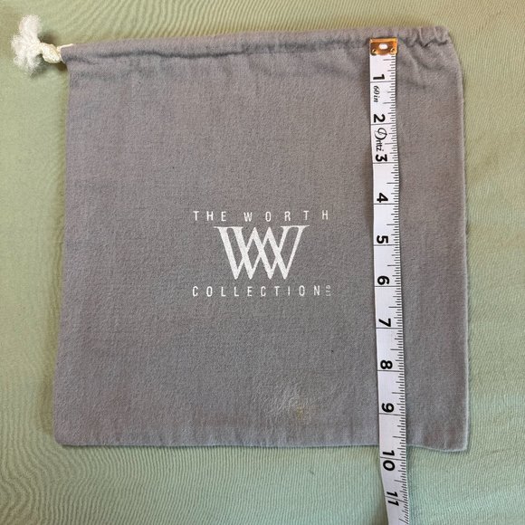 The Worth Collection Gray Dust Bag - 10in x 10in - Picture 3 of 4